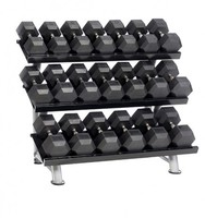 HAMPTON Dura-Bell Set 27.5-50 kgs KDBU-27.5-50 (10 пар 27,5-50 кг, без стойки в комплекте) набор шестигранных уретановых гантелей 