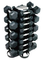 HAMPTON 4 Sided Vertical Rack V-4-16 (под 16 пар гантелей DBU DPU, PH,CBGR и другие весом от 1 кг до 25 кг; гантели в комплект не входят)