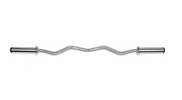 HAMPTON Club Elite International Bar 4' Int'l Curl Bronze Bushing Bar w/ Hard Chrome IB-49CE