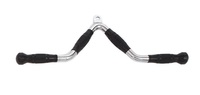 HAMPTON Machine Attachment Bars Multi Purpose 'V' Chrome Bar w/ Urethane Ergo Grips MMP-U