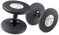 HAMPTON Gel-Grip Urethane Dumbbell GGUDBK-2.5 (2,5 кг, 1 пара)