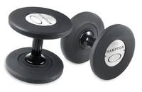 HAMPTON Gel-Grip Urethane Dumbbell GGUDBK-32.5 (32,5 кг, 1 пара)