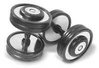 HAMPTON Eclipse Urethane Snug-Grip Ergo Handle ECL-80 (80 кг, 1 пара)