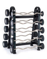 HAMPTON Urethane Curl Barbell Set 20-110 lbs SET-UB-C-10-110 (20-110 фунтов без стойки)